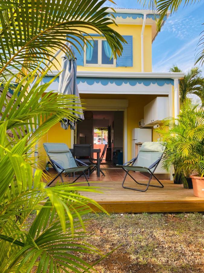 Maison Mitoyenne , Piscine,Citerne, Jardin, Parking, Plage Le Gosier  Exteriör bild