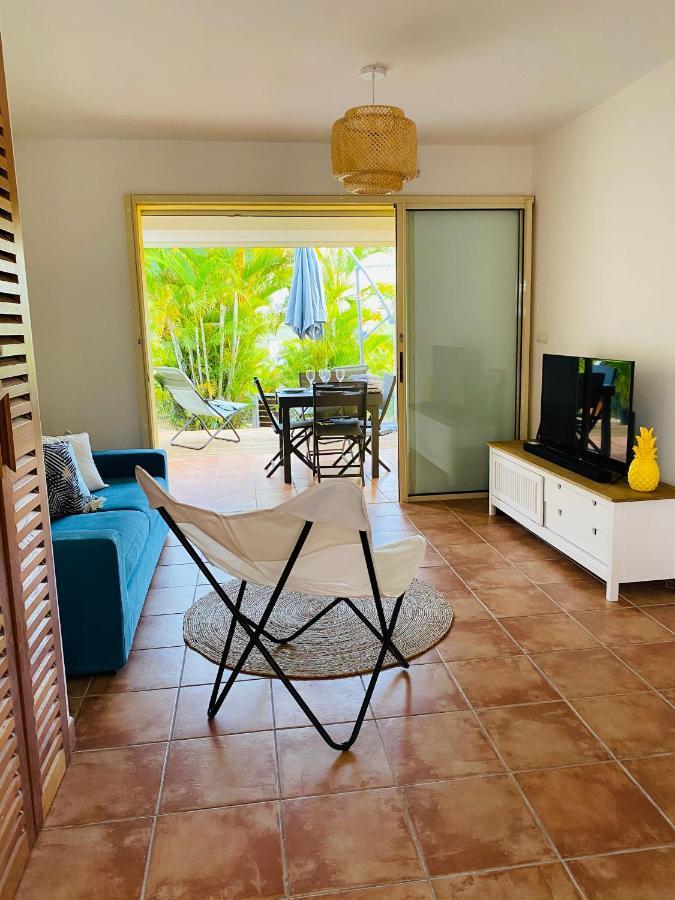 Maison Mitoyenne , Piscine,Citerne, Jardin, Parking, Plage Le Gosier  Exteriör bild