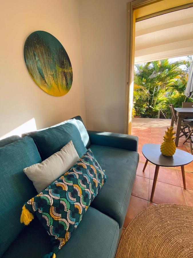 Maison Mitoyenne , Piscine,Citerne, Jardin, Parking, Plage Le Gosier  Exteriör bild